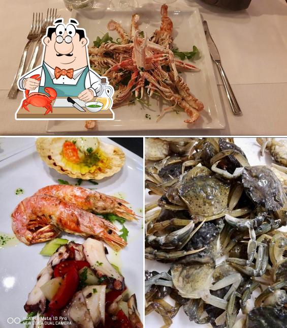 Essayez des fruits de mer à Trattoria da Sergio