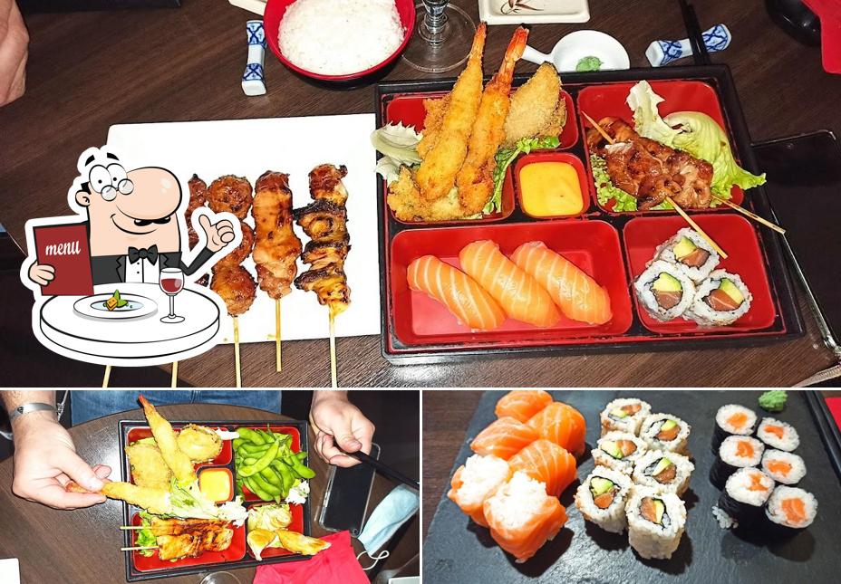 Food at Sushi Resto