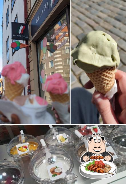 Nourriture à Gelato Italia Riga