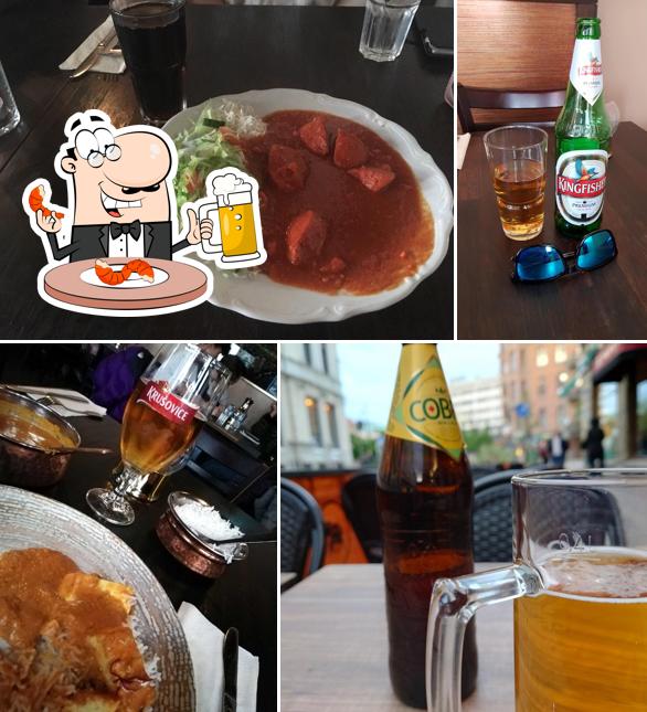 Bombay Restaurant serves a number of beers