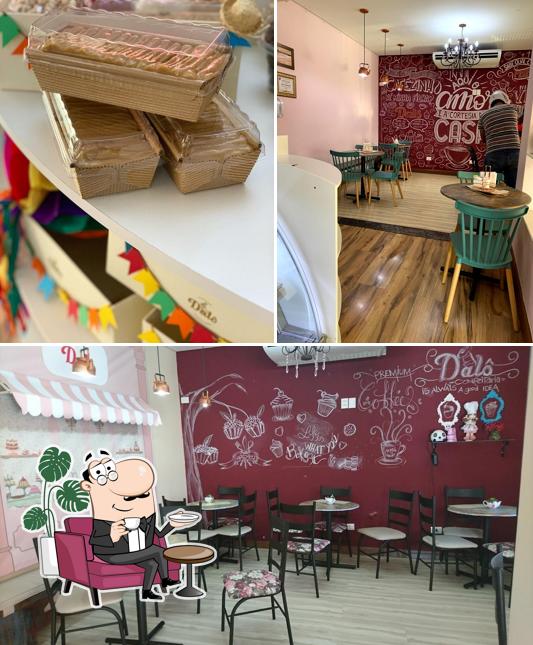 Veja imagens do interior do Dalô Confeitaria