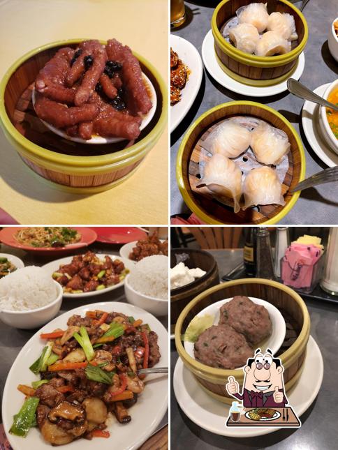 Golden Wok sirve platos con carne
