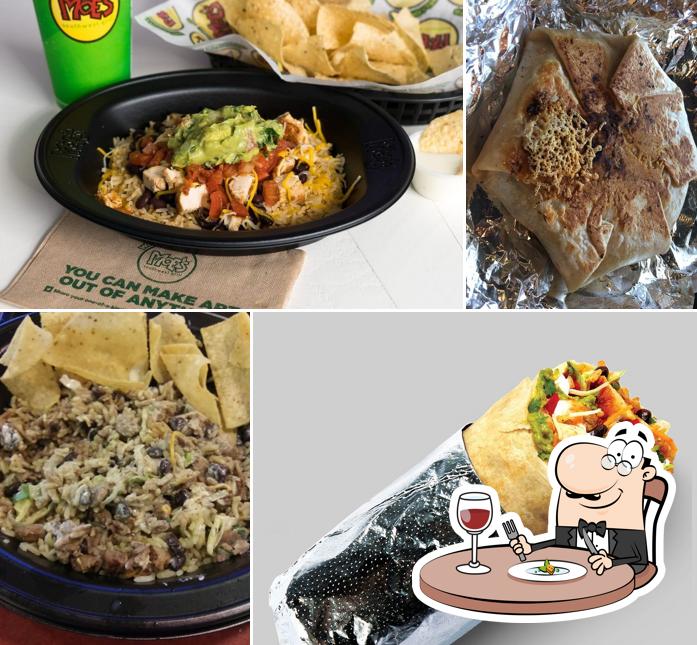 Moe's Southwest Grill in Live Oak Restaurant menu and reviews