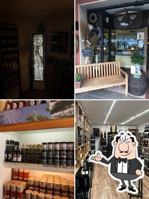 Gli interni di ENOTECA GIAROLA Vino Olio Aceto Balsamico
