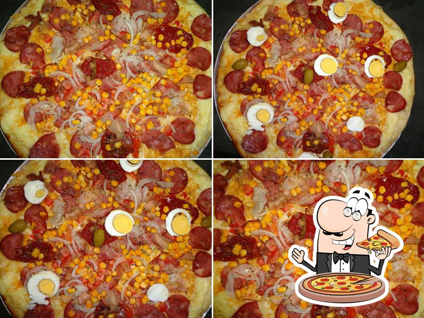 Peça diversos estilos de pizza