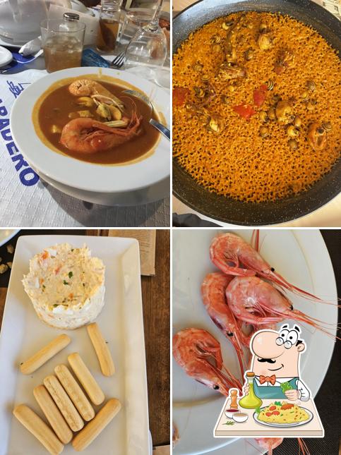 Comida en Restaurante La Mar de Arroz