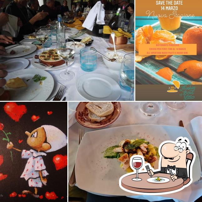 Platti al Ristorante Pinocchio