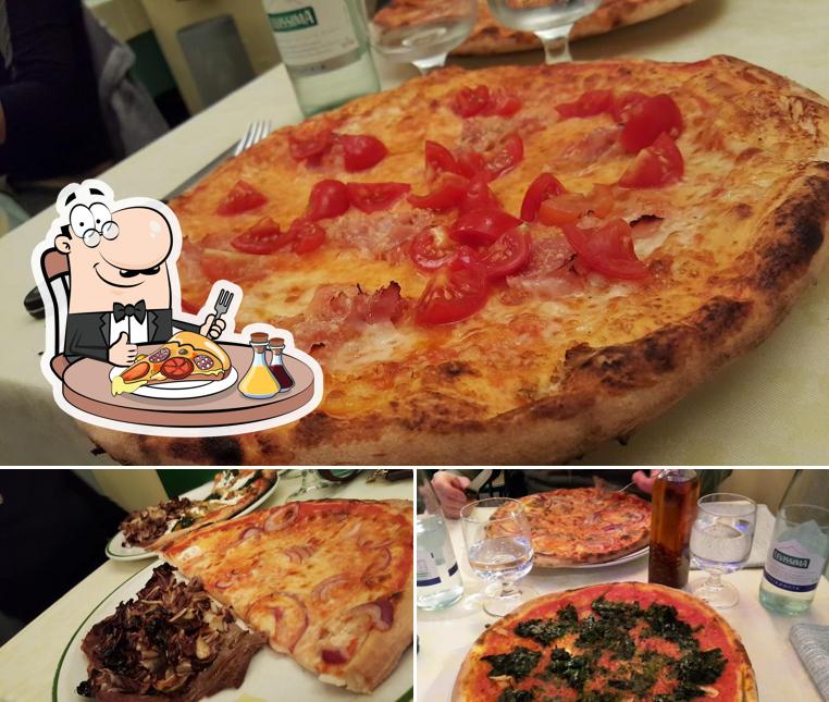 Essayez différents types de pizzas