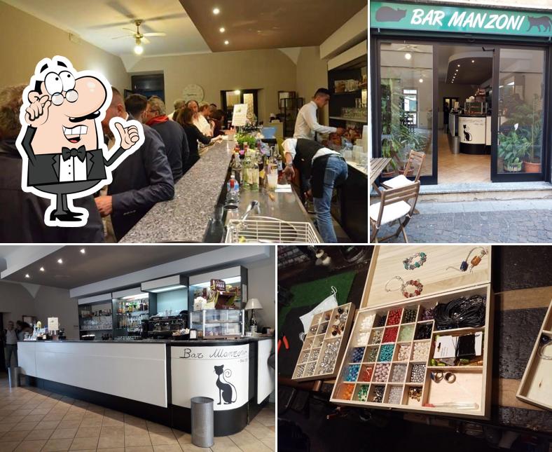 Dai un'occhiata agli interni di Bar Manzoni