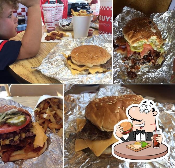 Five Guys, 20 Rosebrook Pl 3 in Wareham Restaurant menu and reviews