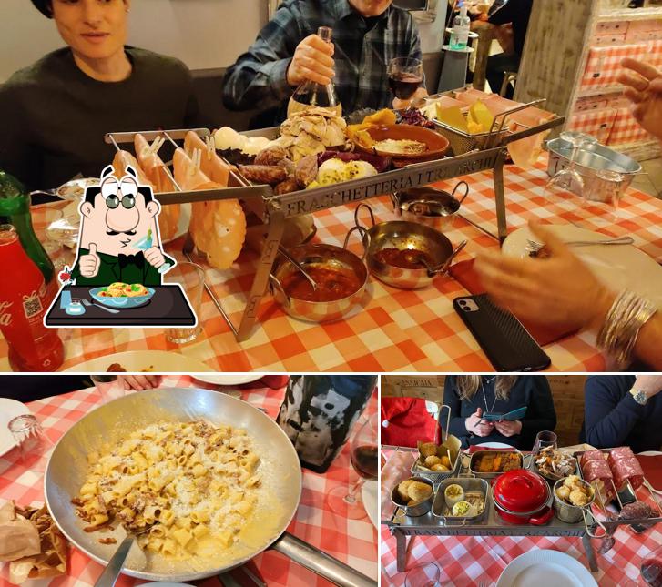 Maccheroni al formaggio al Fraschetteria Ai Tre Archi