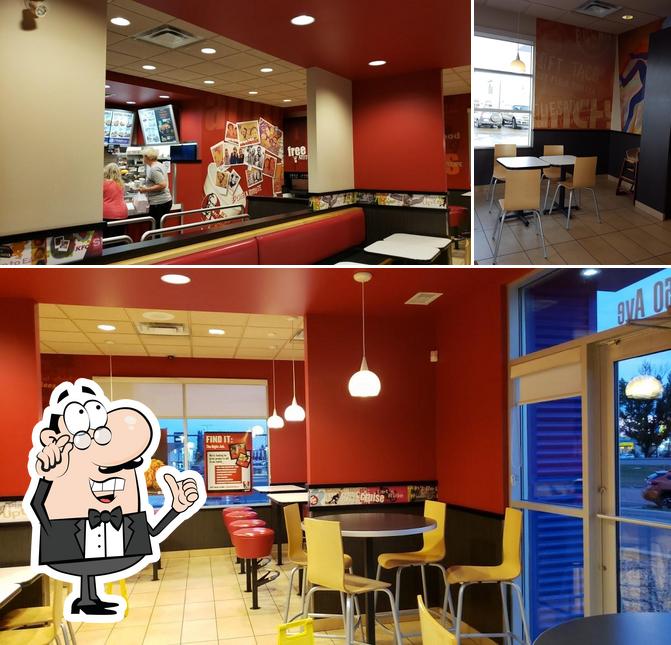 L'intérieur de KFC