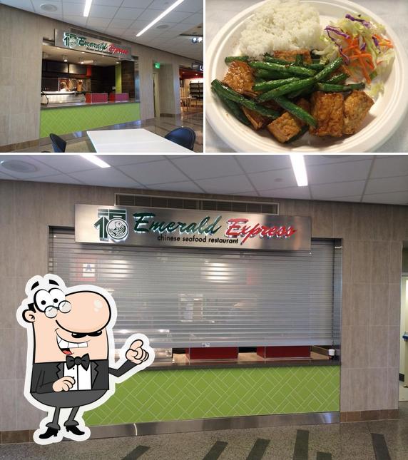 Las fotografías de interior y comida en Emerald Express