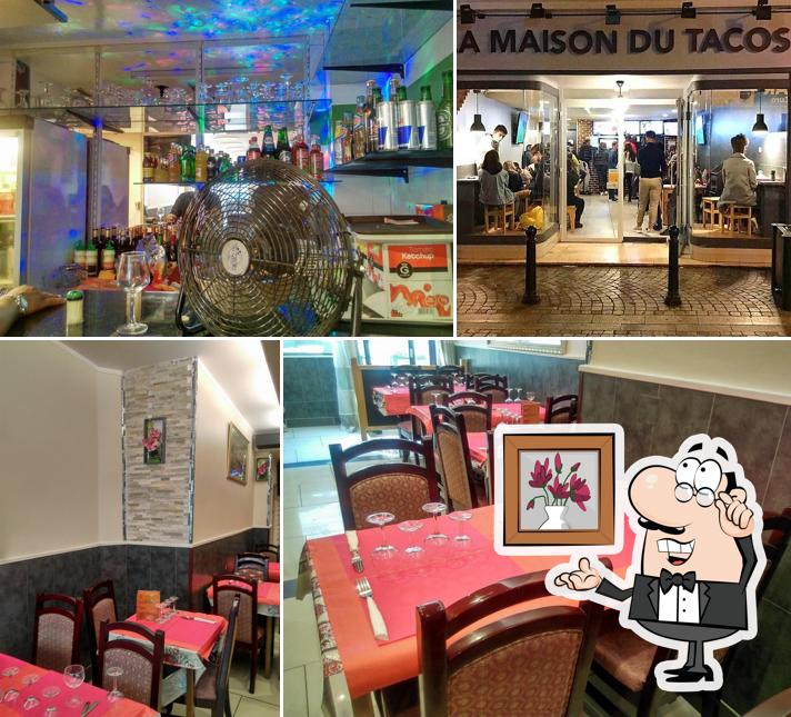 The interior of La Maison Du Tacos
