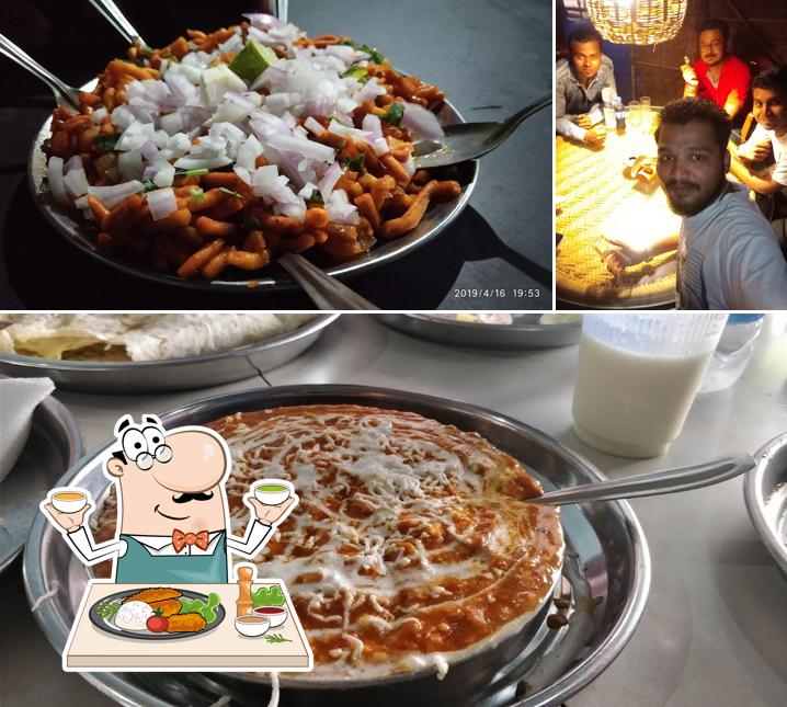 Khalsa Punjab Dhaba is distinguished by food and bar counter