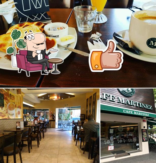 Las fotografías de interior y comida en Café Martínez