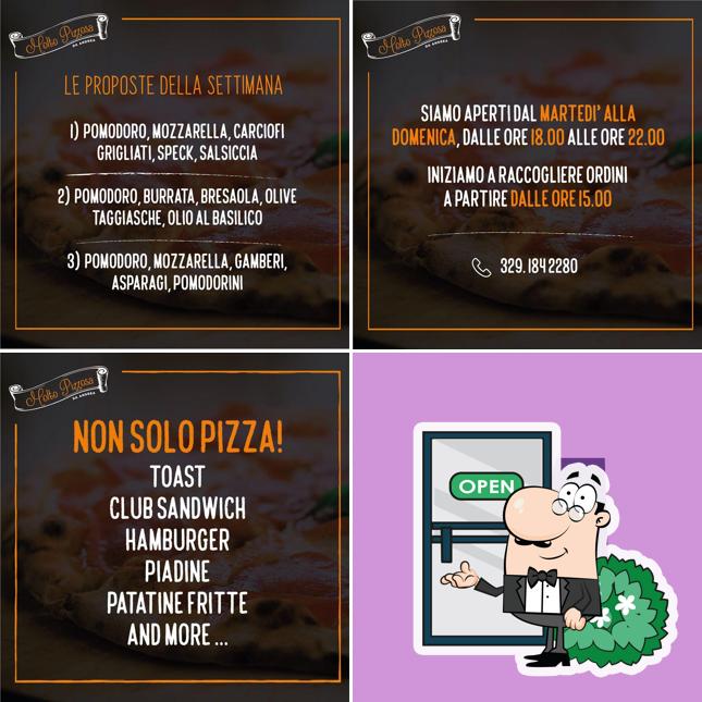 L'extérieur de Molto Pizzosa