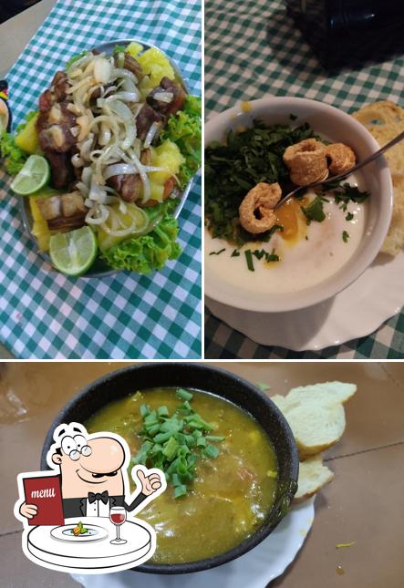 Comida em Restaurante Espiga de Ouro