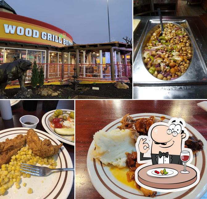 Wood Grill Buffet in Pigeon Restaurant menu and reviews