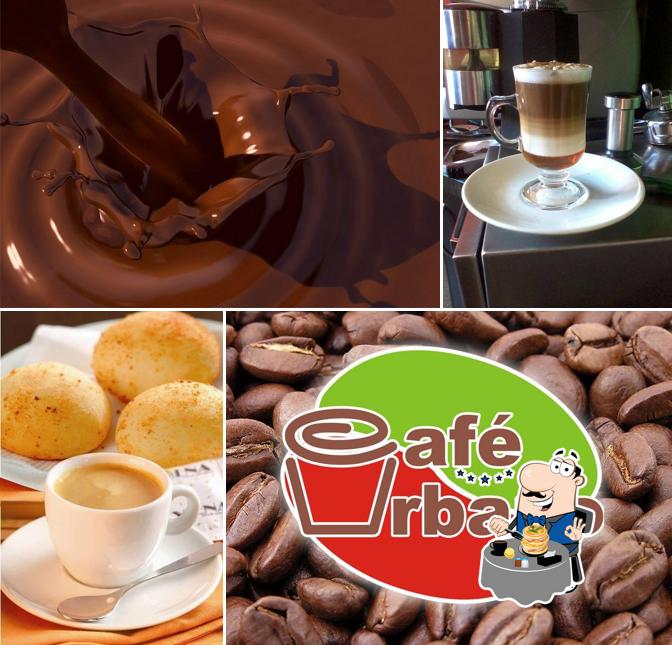 Comida em Café Urbano