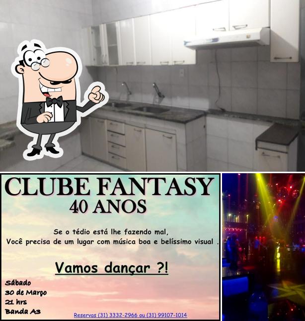 Confira a imagem apresentando exterior e interior no Clube Fantasy