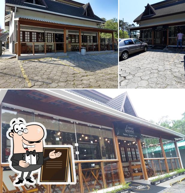 O exterior do Padaria Espaço Gourmet