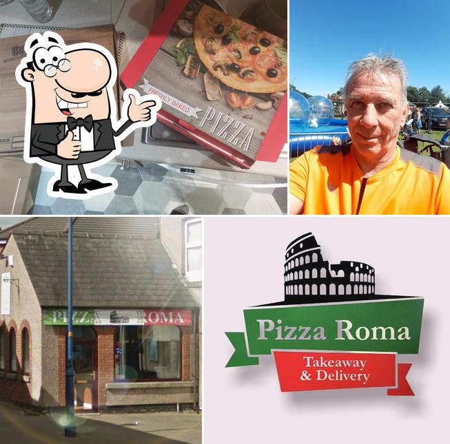 Это фото фастфуда "Pizza Roma Lostockhall"