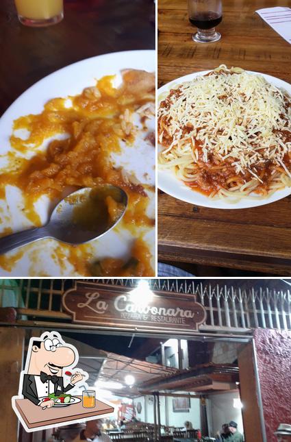 Comida em La Carbonara Pizzaria e Restaurante