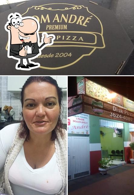 See this picture of Dom andré disk pizza