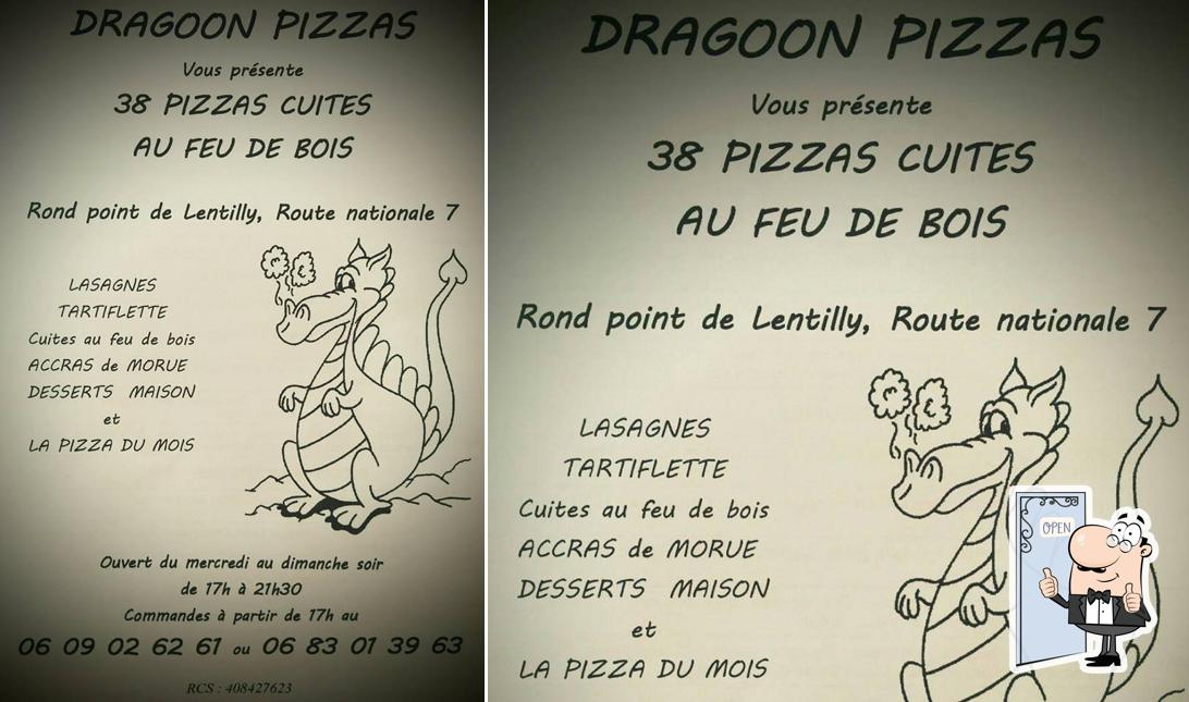 Dragoon Pizzas - Lentilly Lentilly, Lentilly - Restaurant menu, prices ...