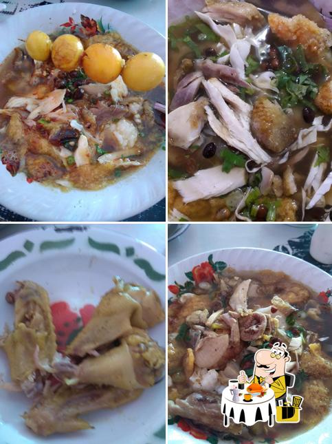 Food at Bubur Sop Ayam Plumbon KAMSA