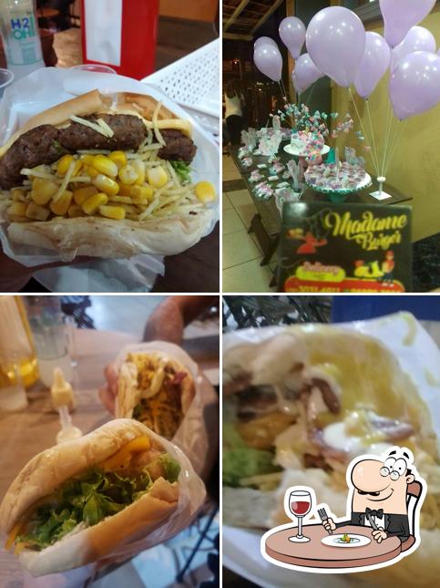 Comida em Madame Burguer