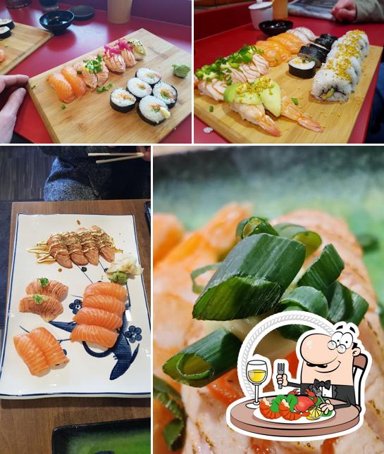 Закажите блюда с морепродуктами в "Restaurant Sushi-San"