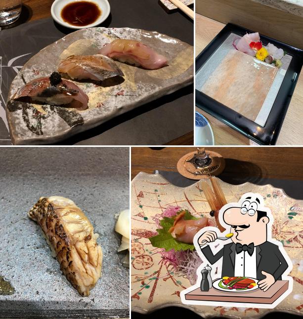Meals at Tsukiji Aozora Sandaime