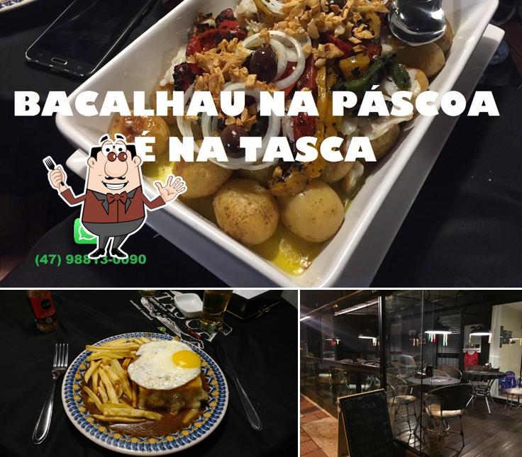 O TASCA Petiscos de Portugal se destaca pelo comida e interior