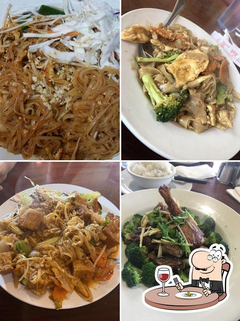 Meals at Thai Kitchen Restaurant