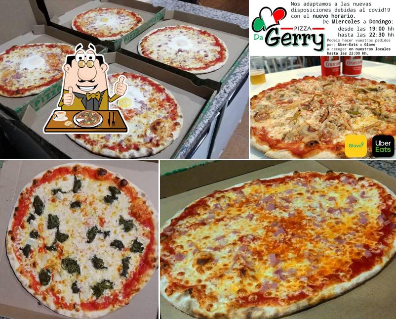 Pick pizza at Pizza Da Gerry