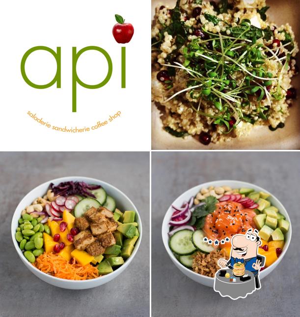 Plats à Api Poke bowl