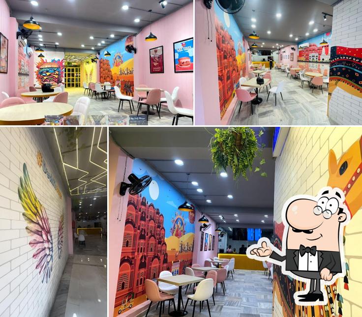 Check out how Big Belly Burger looks inside