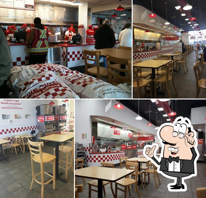 Découvrez l'intérieur de Five Guys