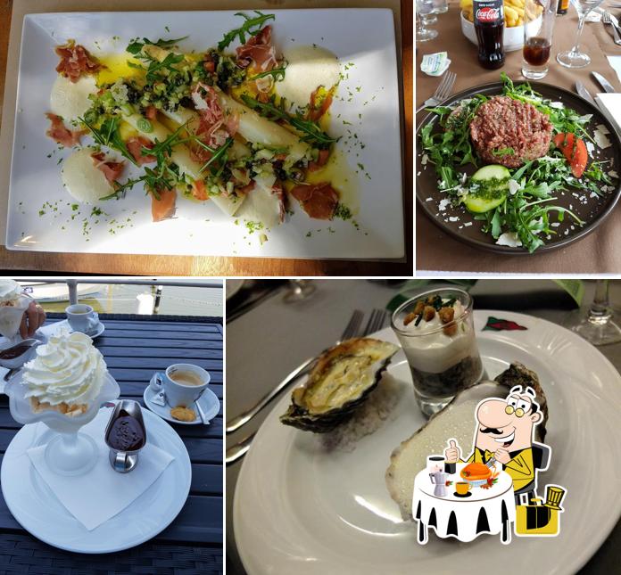Food at Bruxelles Royal Yacht Club / Bryc