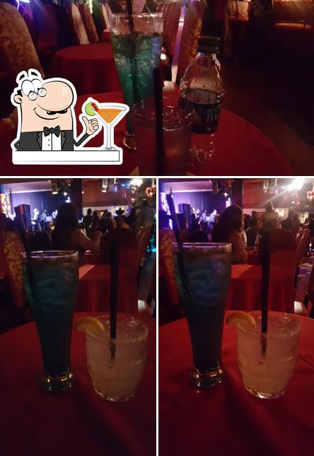 The photo of drink and food at El Tapatio Night Club