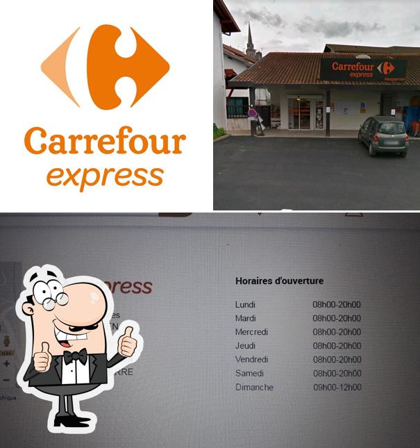 Взгляните на изображение "Carrefour Express Hasparren"