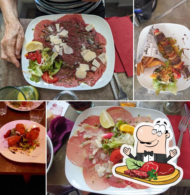 Carpaccio de bœuf à EN FACE La Cité