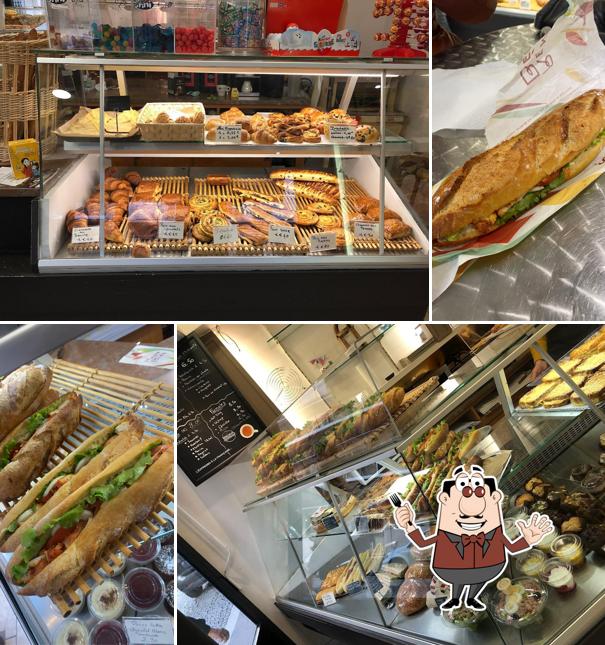 Еда в "La DUCHESSE bakery"