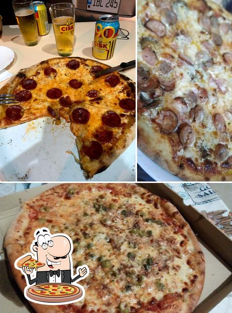 Choisissez des pizzas à Zagallo's Take Away & Pizzeria
