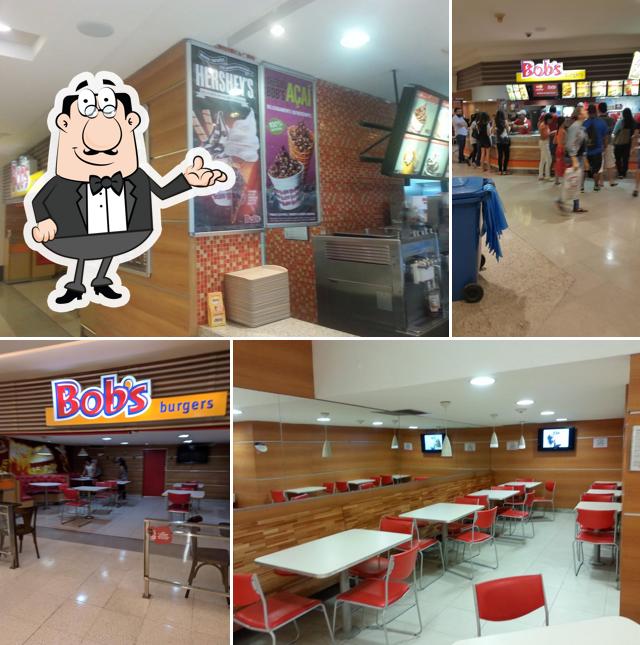 O interior do Bob's Burger - Shopping Recife I Etapa