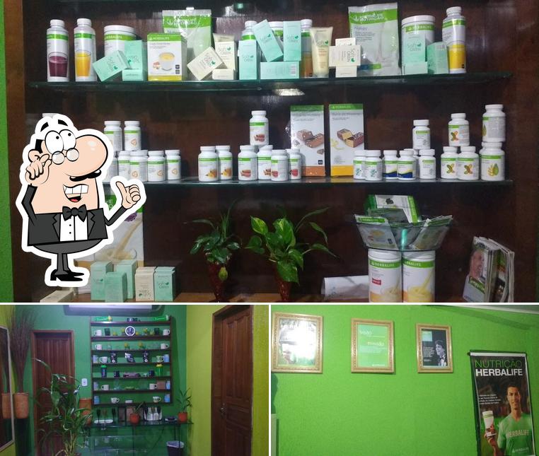 O interior do Herbalife Vida Saudável