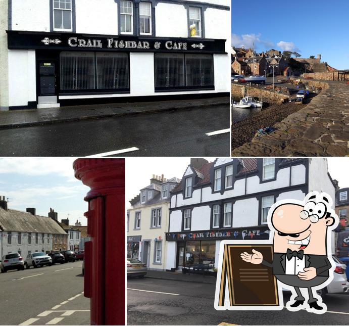 Crail Fish Bar & Cafe in Crail Restaurant menu and reviews