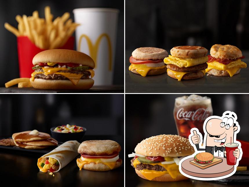 McDonald's offers a variety of options for burger lovers